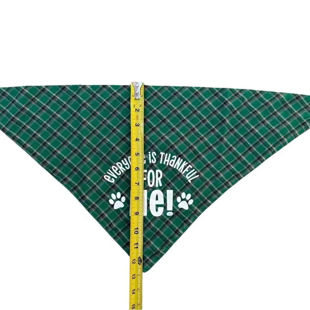 DOG Bandana - Everyone Is Thankful For Me - Size L Large